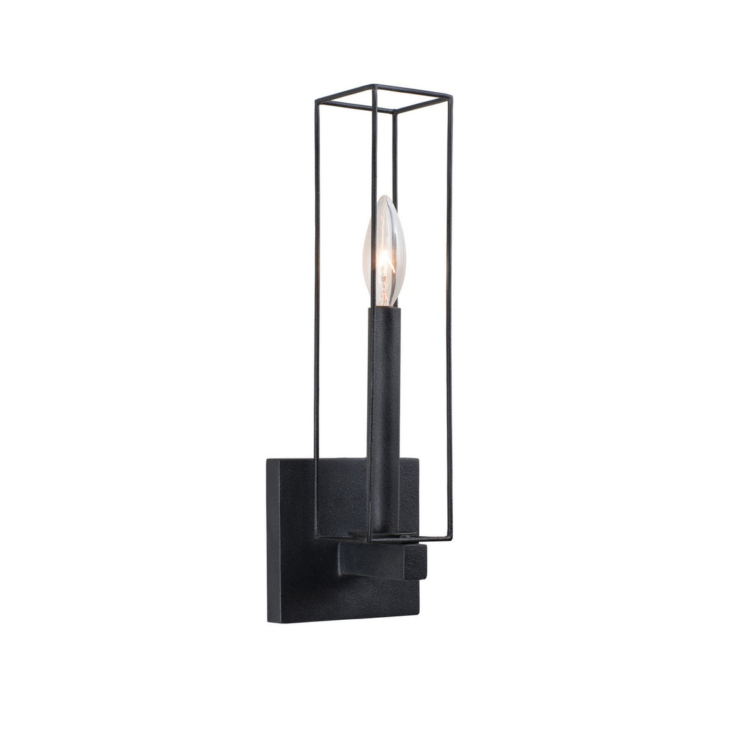 Kalco Allston 507720BI Wall Sconce Light - Black Iron