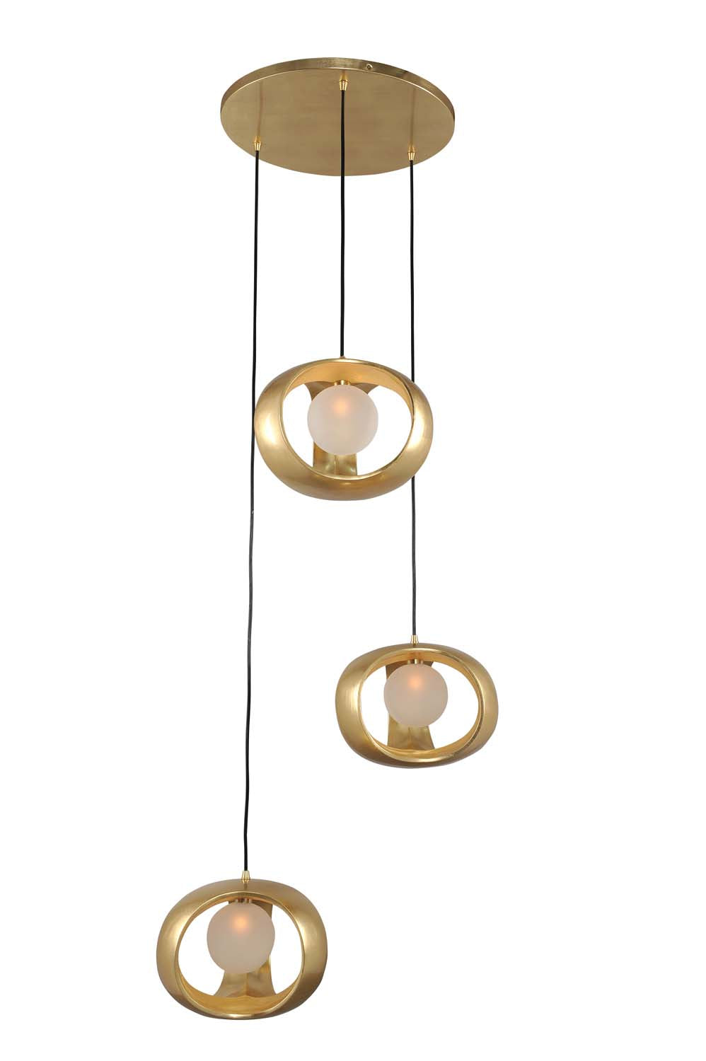 Kalco Calistoga 302351GL Pendant Light - Gold Leaf