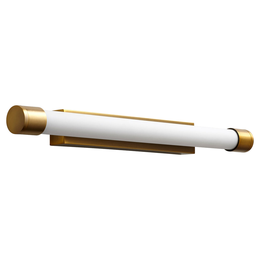 Oxygen Zenith Ii 3-557-40 Bath Vanity Light 25 in. wide - Aged Brass