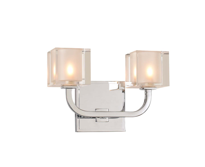 Kalco Arcata 315232CH Bath Vanity Light 10 in. wide - Chrome