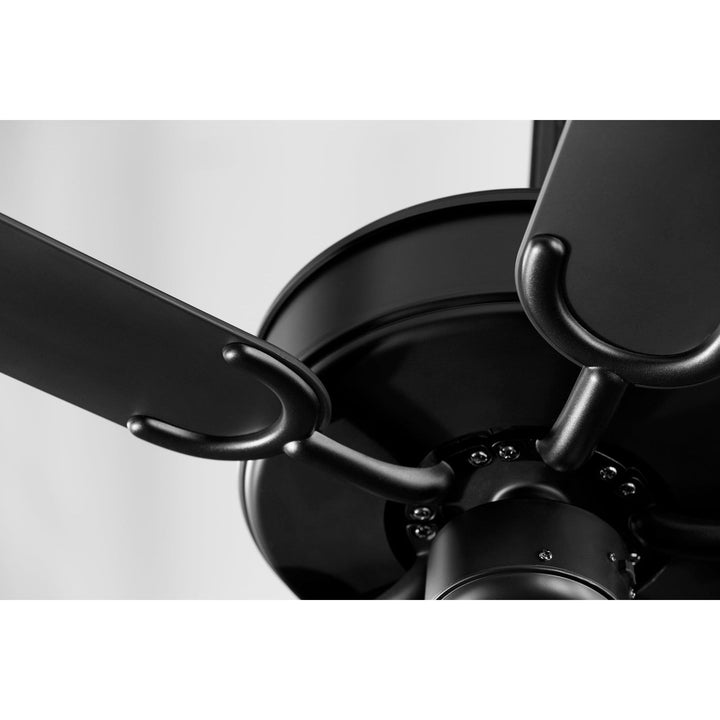 Quorum All-Weather Allure 146525-69 Ceiling Fan - Textured Black, Matte Black