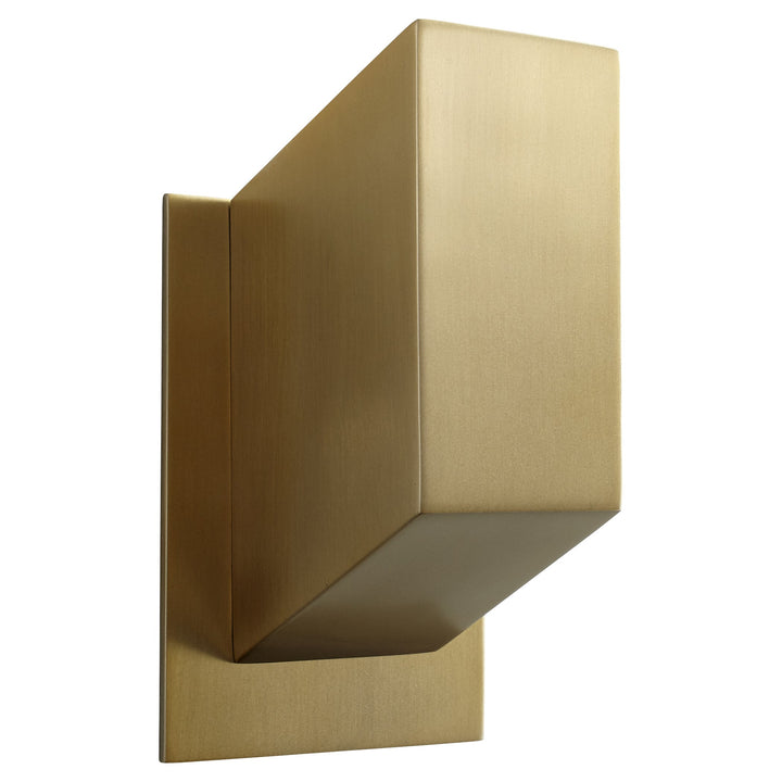 Oxygen Uno 3-500-40 Wall Sconce Light - Aged Brass