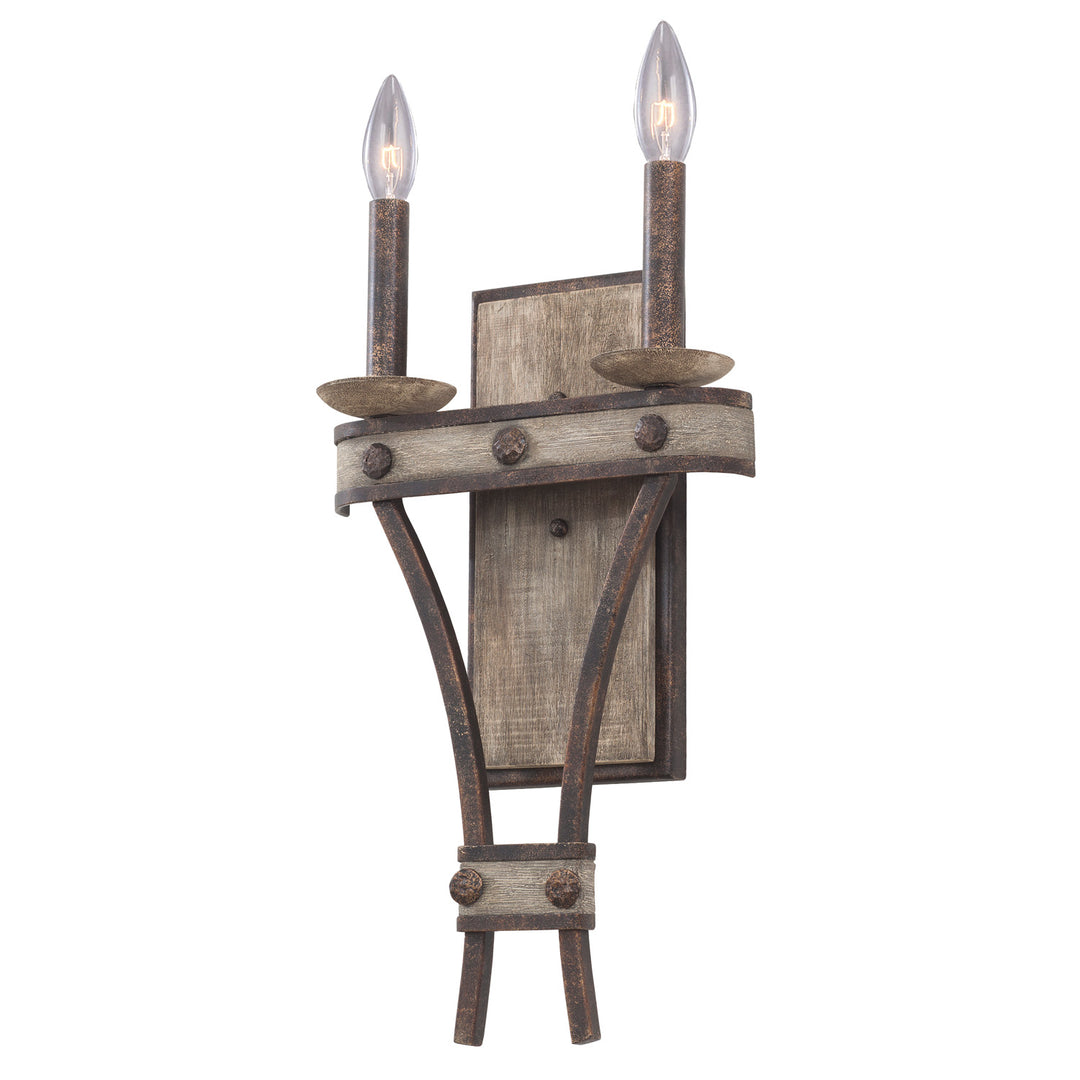 Kalco Coronado 7042FG Wall Sconce Light - Florence Gold