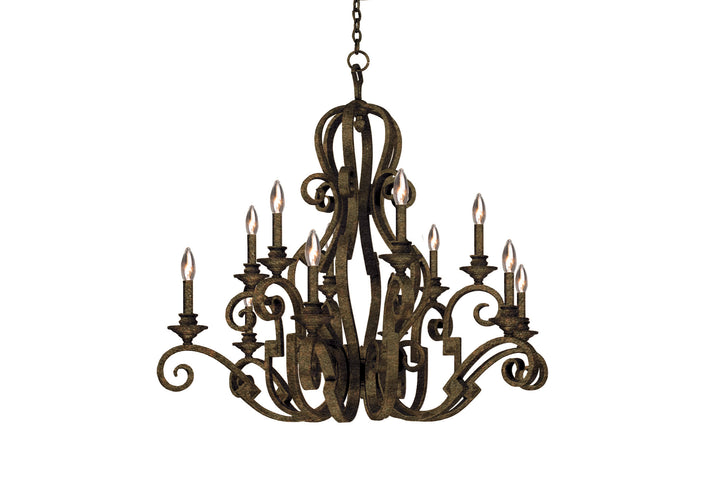 Kalco Ibiza 4032AC Chandelier Light - Antique Copper