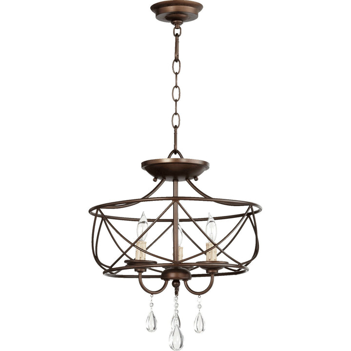 Quorum Cilia 2716-16-86 Chandelier Light - Oiled Bronze