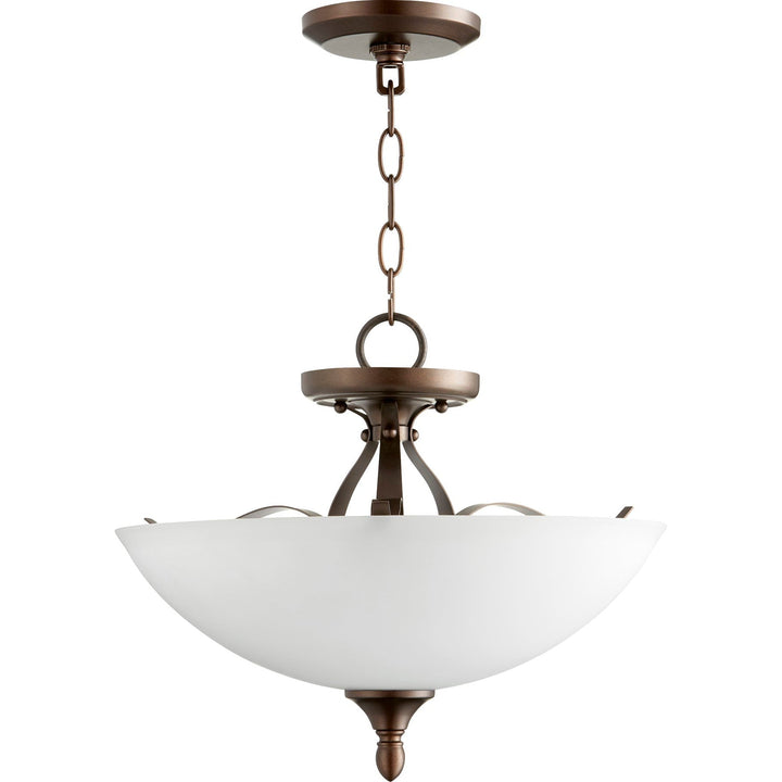Quorum Jardin 2827-15-86 Ceiling Light - Oiled Bronze