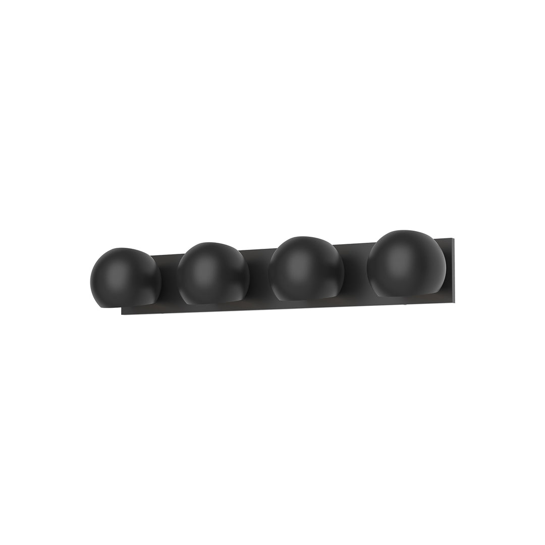 Alora Mood willow VL648431MB Bath Vanity Light 10 in. wide - Matte Black