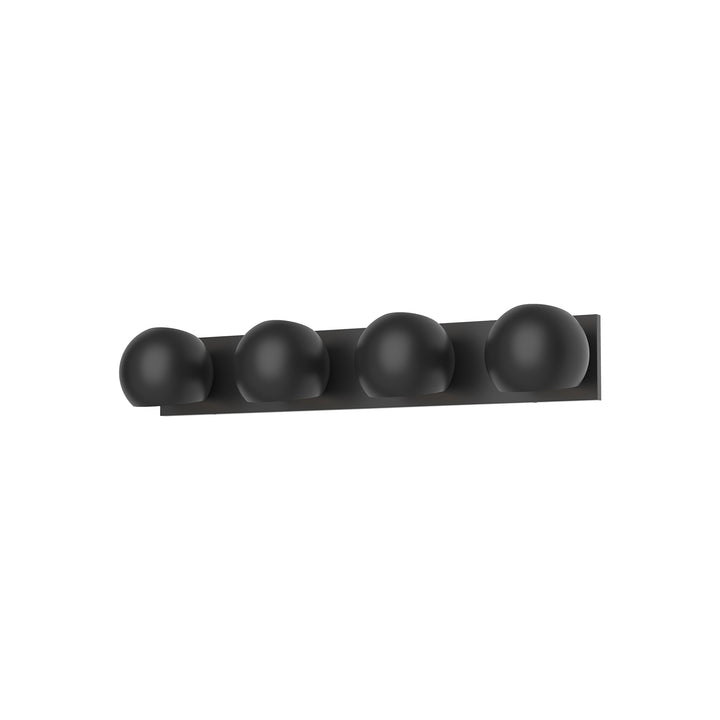 Alora Mood willow VL648431MB Bath Vanity Light 10 in. wide - Matte Black