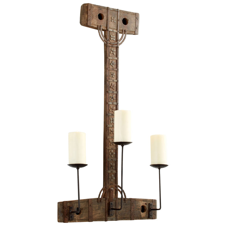Cyan 09765 Candle Holders - Rustic