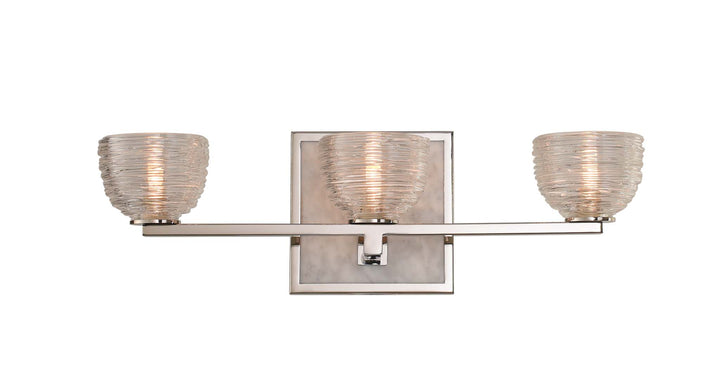 Kalco Bianco 304533PN Bath Vanity Light 18 in. wide - Polished Nickel