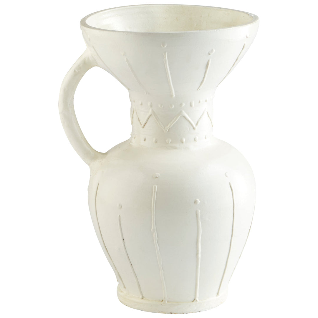 Cyan 10674 Vases & Planters - White