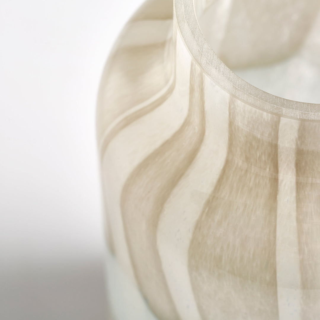 Cyan 11078 Vases & Planters - Tan And Aqua