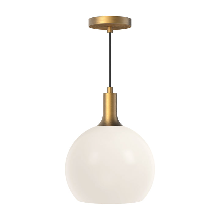 Alora Mood castilla PD506210AGOP Pendant Light - Aged Gold/Opal Matte Glass