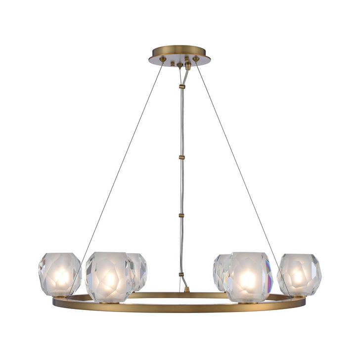 Kalco Stella 311750WB Chandelier Light - Winter Brass