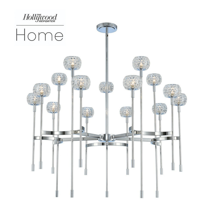 Kalco Mae 511675CH Chandelier Light - Chrome