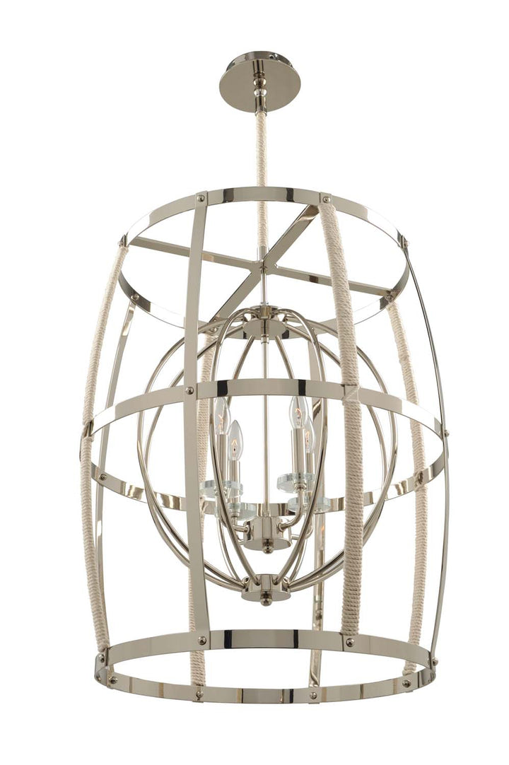 Kalco Bradbury 312552PN Pendant Light - Polished Nickel