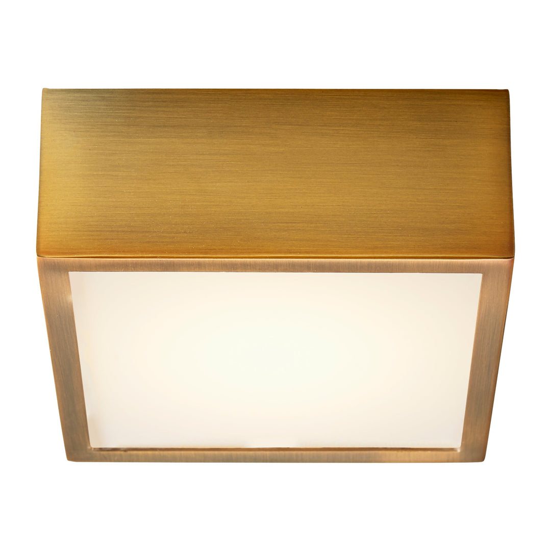 Oxygen Pyxis 3-610-40 Ceiling Light - Aged Brass