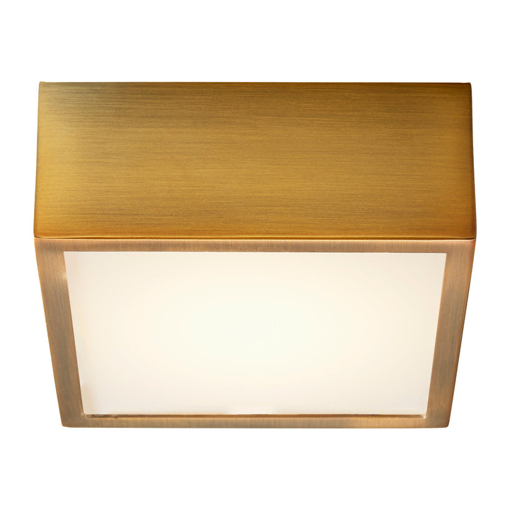 Oxygen Pyxis 3-610-40 Ceiling Light - Aged Brass