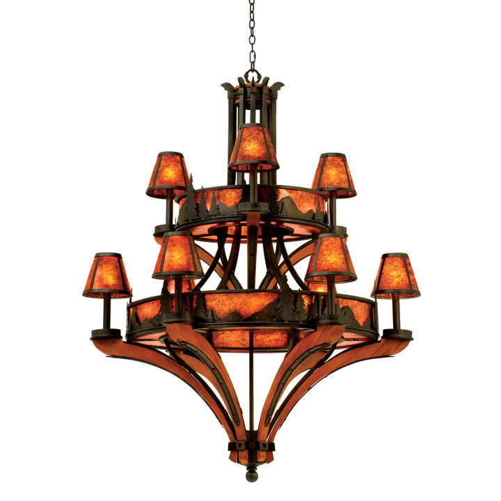 Kalco Aspen 5812NI Chandelier Light - Natural Iron