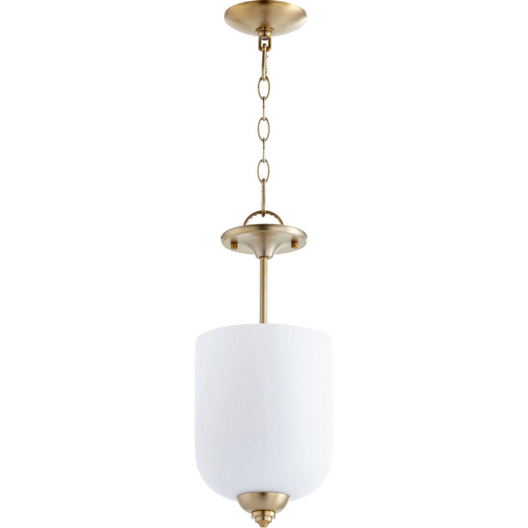 Quorum Richmond 2911-8-80 Pendant Light - Aged Brass