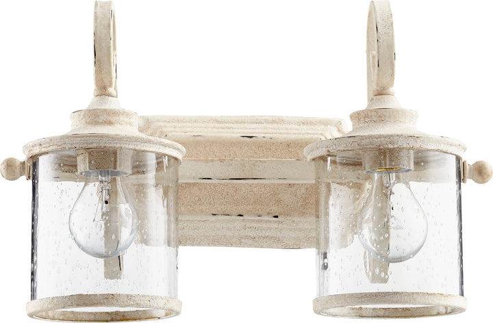 Quorum San Miguel 5073-2-70 Bath Vanity Light 18 in. wide - Persian White