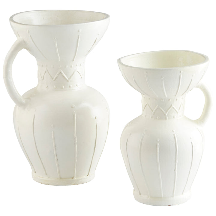 Cyan 10674 Vases & Planters - White