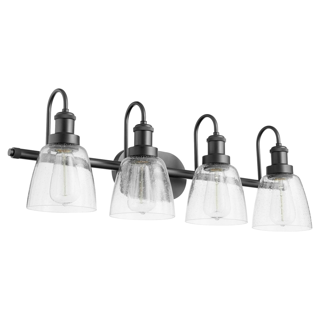 Quorum 508 Vanities 508-4-59 Bath Vanity Light 31 in. wide - Matte Black