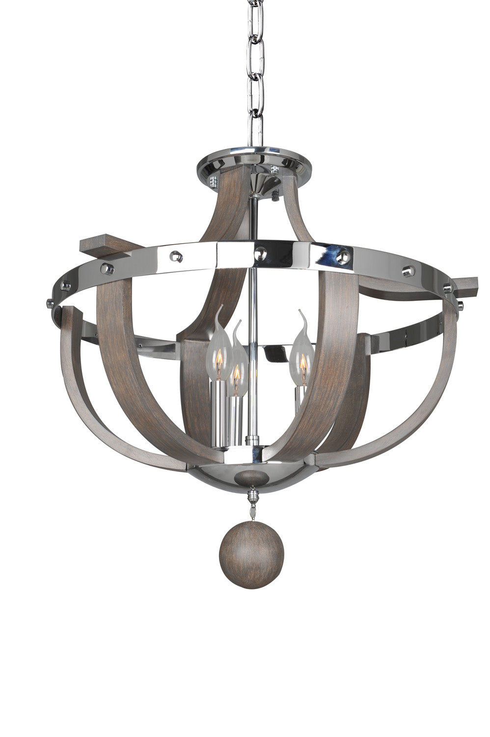 Kalco Sharlow 300440CH Pendant Light - Chrome