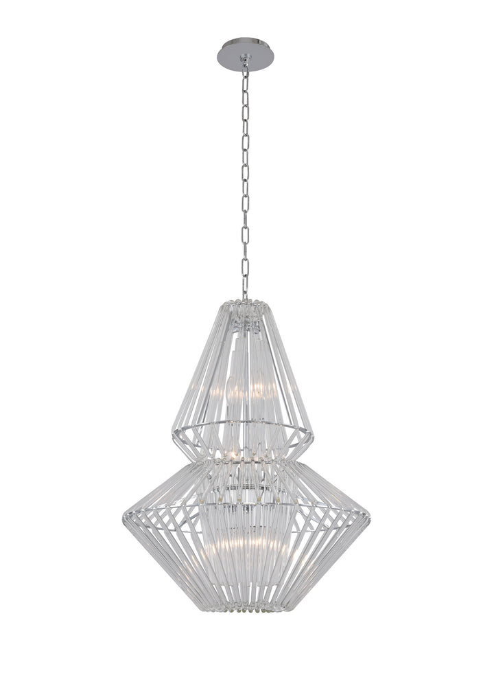 Kalco Taza 508450CH Pendant Light - Chrome