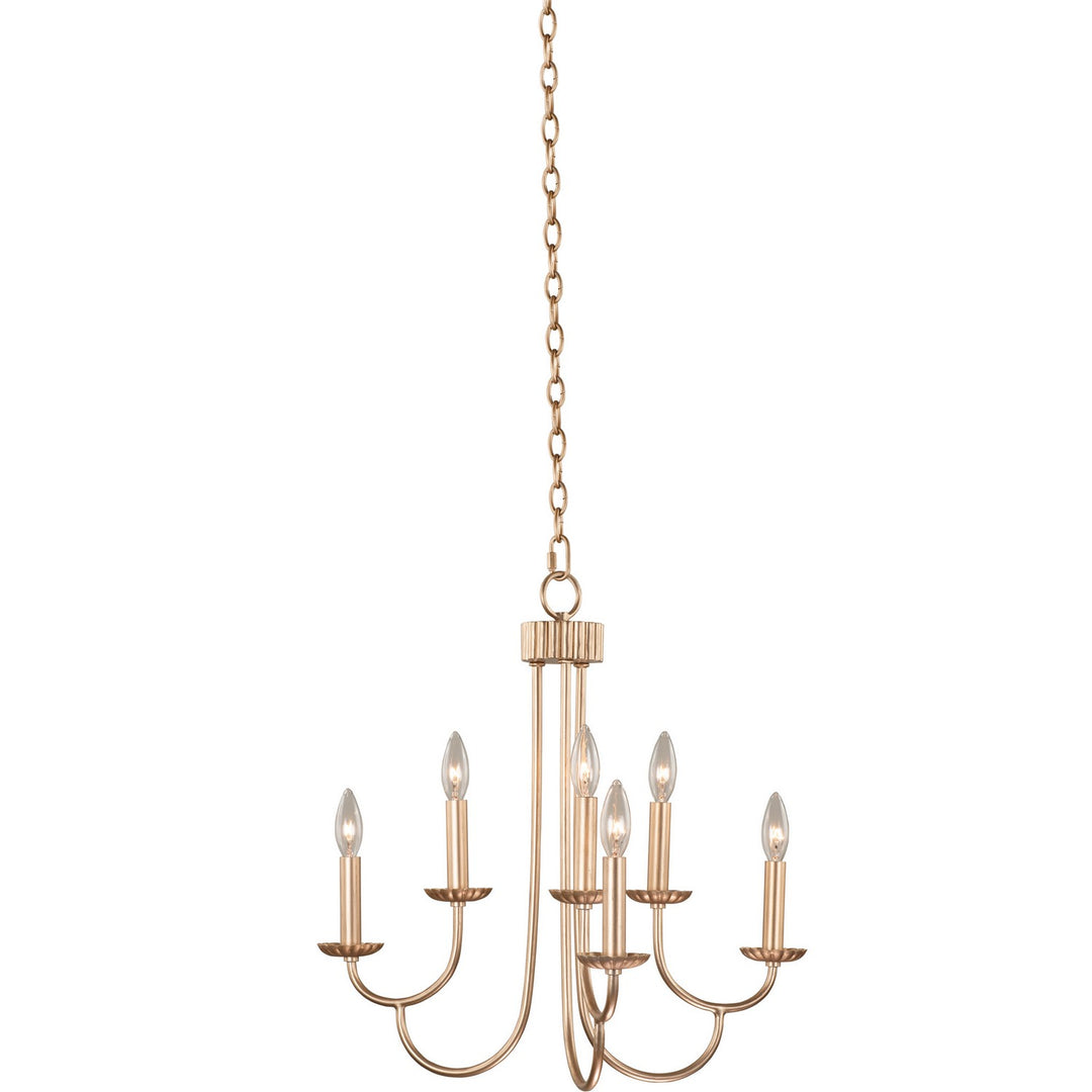 Kalco Kiera 511771MG Chandelier Light - Modern Gold