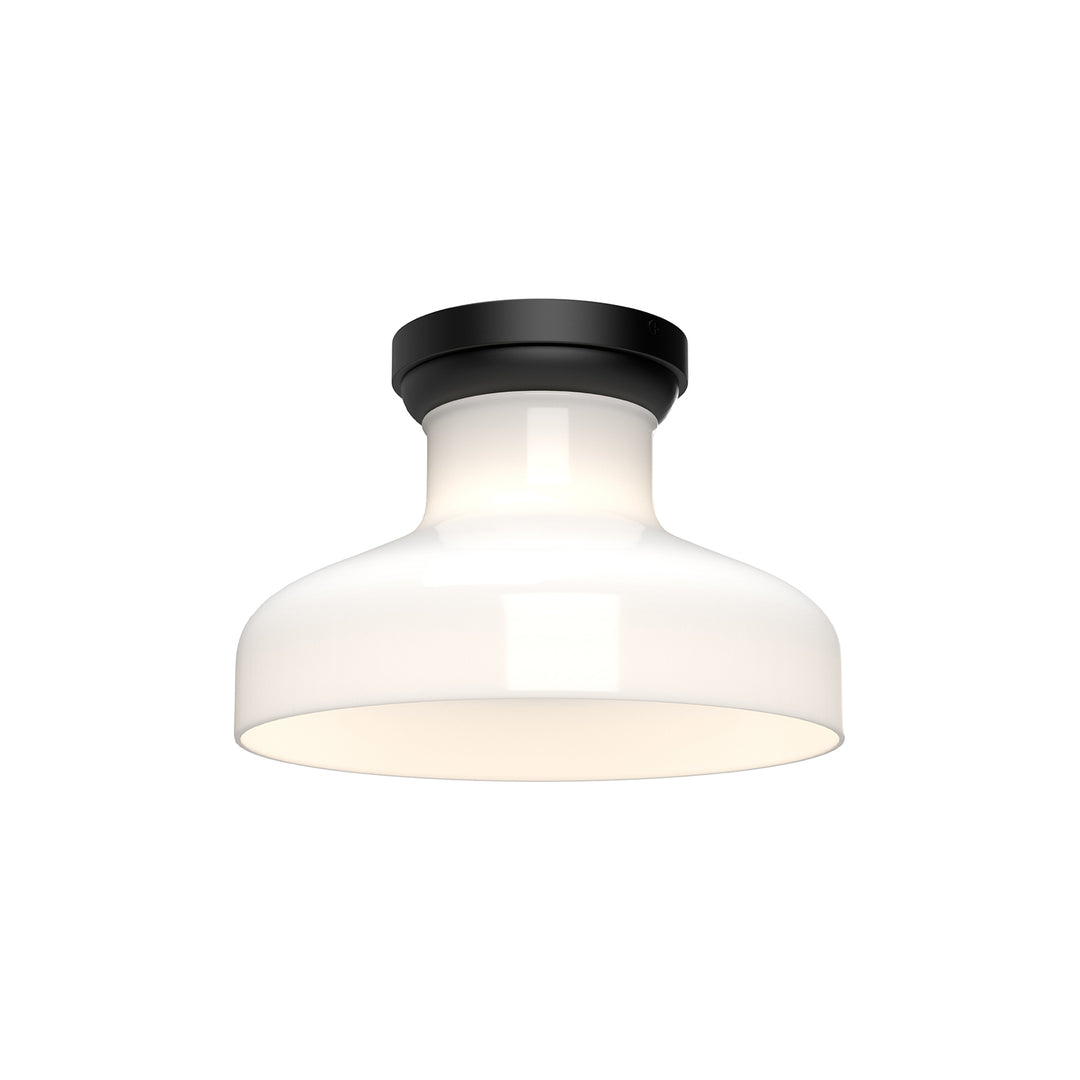 Alora Mood westlake FM540011MBGO Ceiling Light - Glossy Opal Glass/Matte Black