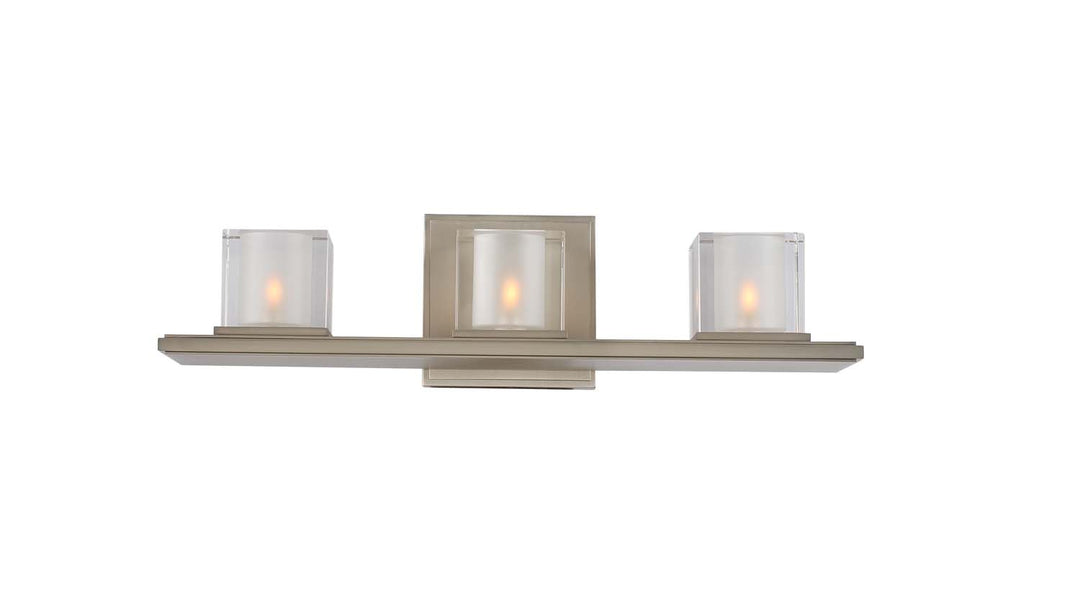 Kalco Naples 306433SN Bath Vanity Light 20 in. wide - Satin Nickel