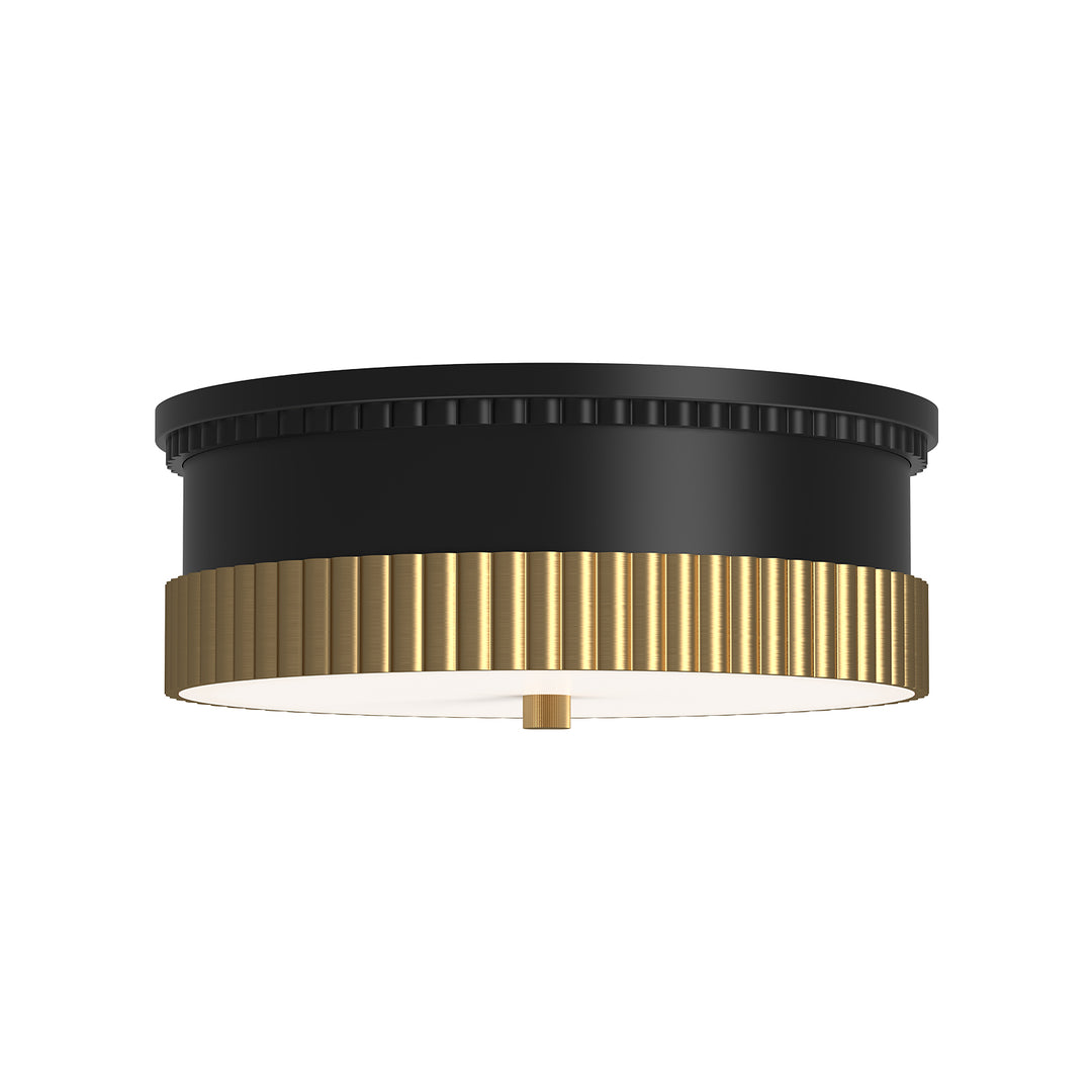 Alora Mood rue FM416114MBBG Ceiling Light - Matte Black/Brushed Gold