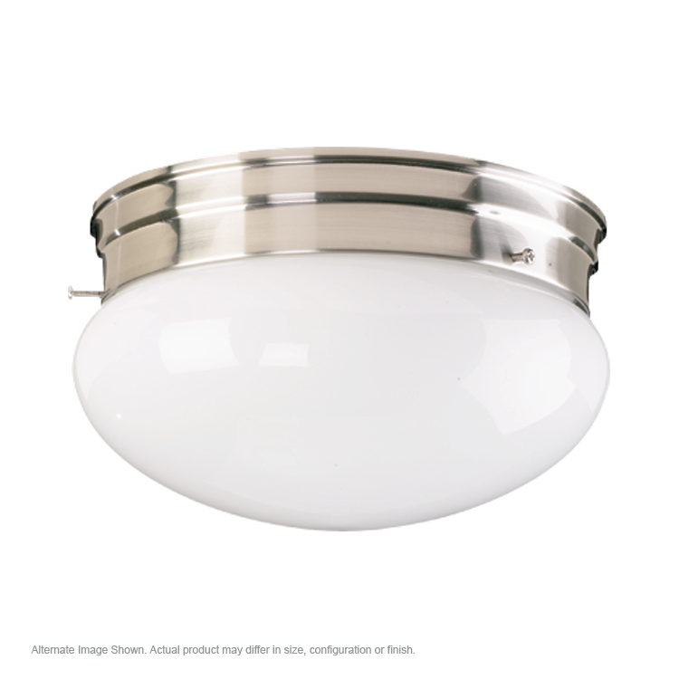 Quorum 3015 Plain Mushrooms 3015-6-65 Ceiling Light - Satin Nickel