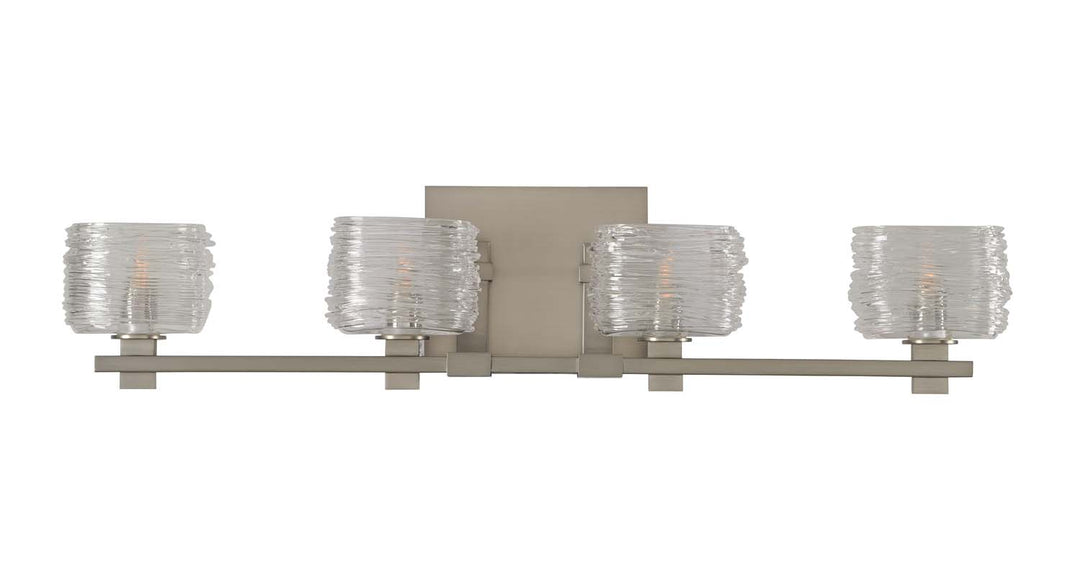 Kalco Clearwater 312134SN Bath Vanity Light 29 in. wide - Satin Nickel