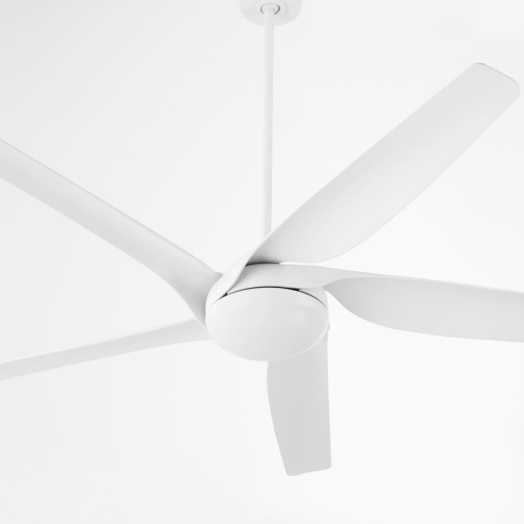 Quorum Fury 41655-8 Ceiling Fan 65 in. - Studio White