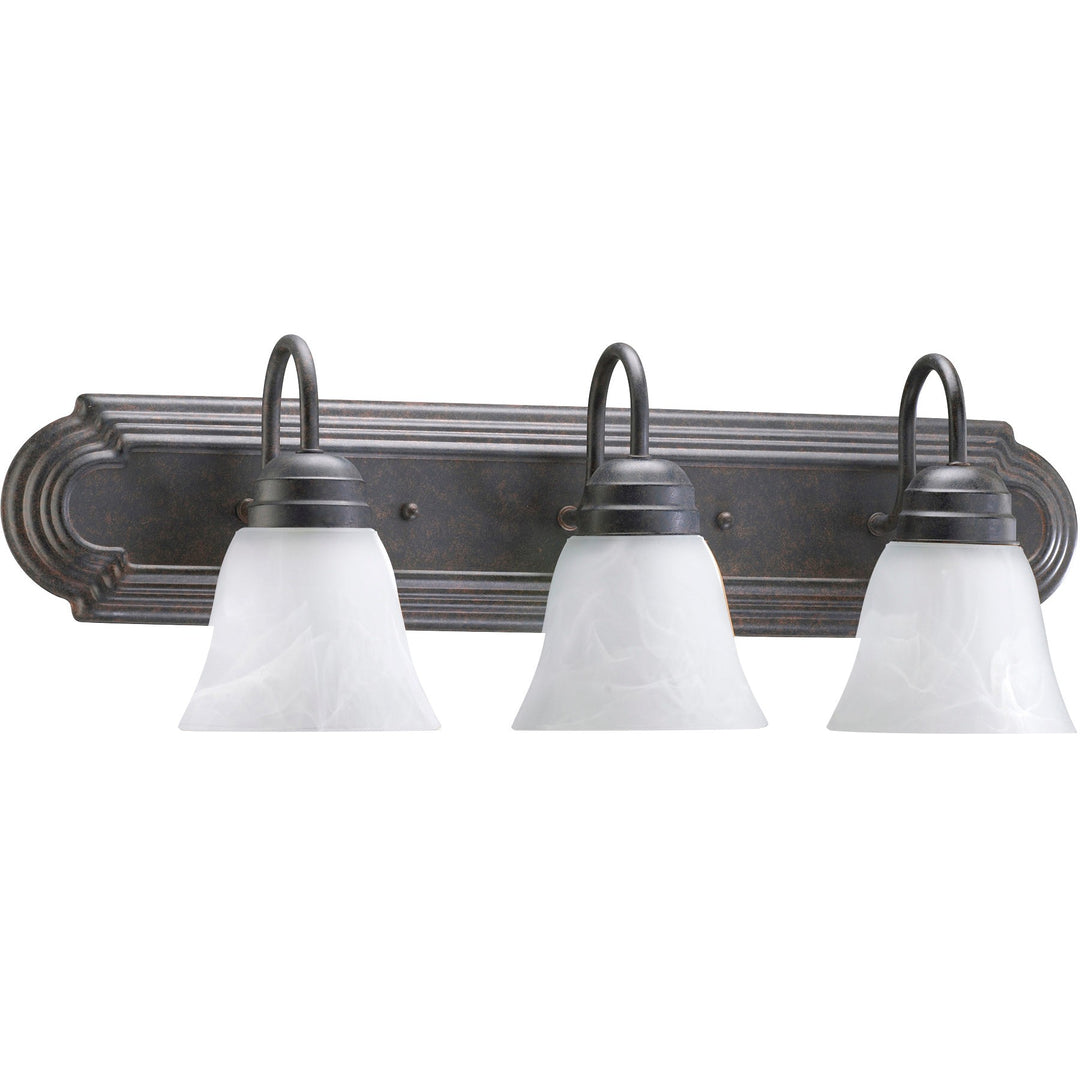 Quorum 5094 Vanities 5094-3-144 Bath Vanity Light 24 in. wide - Toasted Sienna