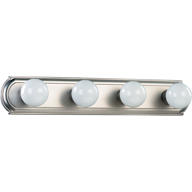 Quorum 5049-4-65 Utility Light - Satin Nickel