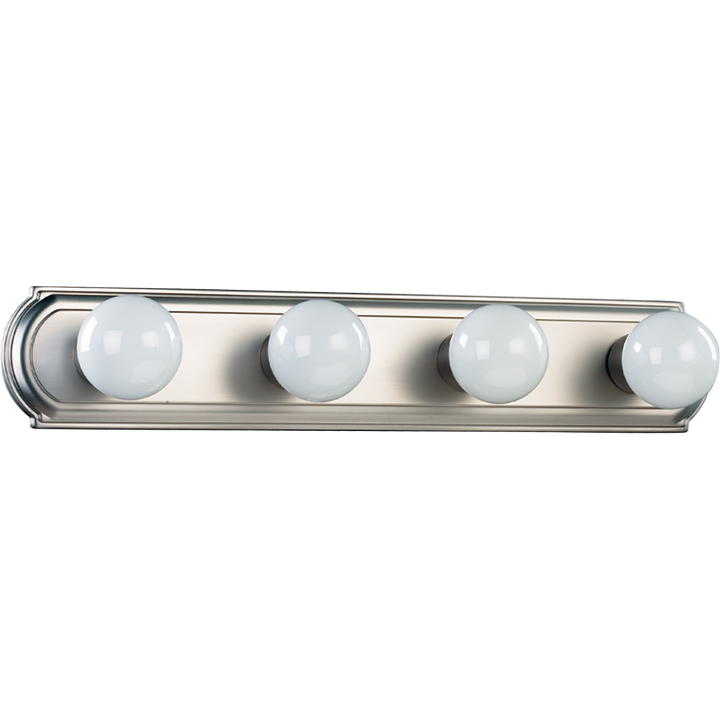 Quorum 5049-4-65 Utility Light - Satin Nickel