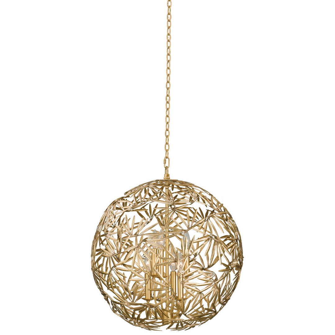 Kalco Jardin 507651OL Pendant Light - Oxidized Gold Leaf