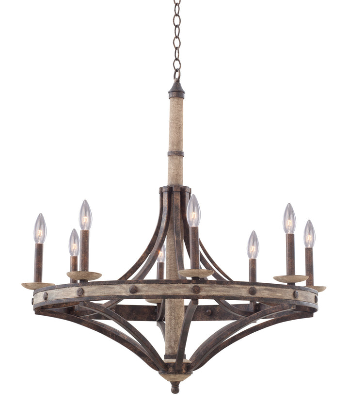 Kalco Coronado 7049FG Chandelier Light - Florence Gold