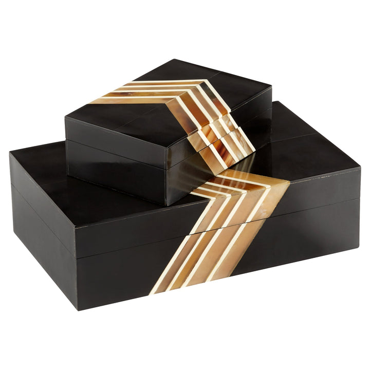 Cyan 11144 Containers & Trays - Black And Brown