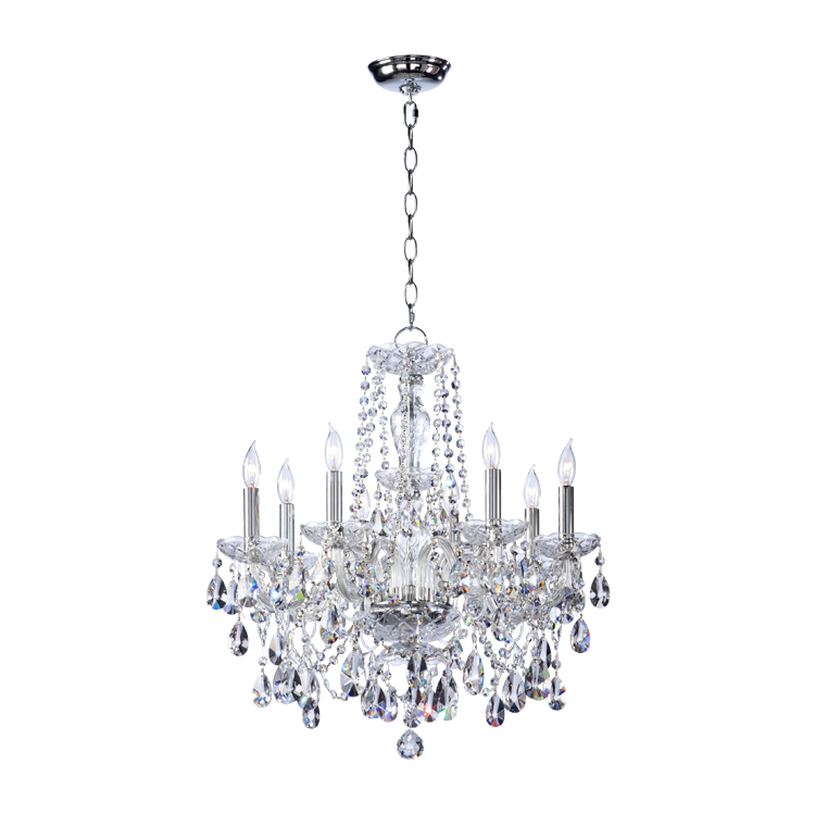 Quorum Bohemian Katerina 630-8-514 Chandelier Light - Chrome