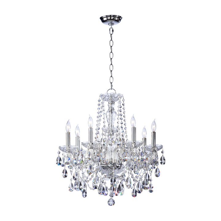 Quorum Bohemian Katerina 630-8-514 Chandelier Light - Chrome