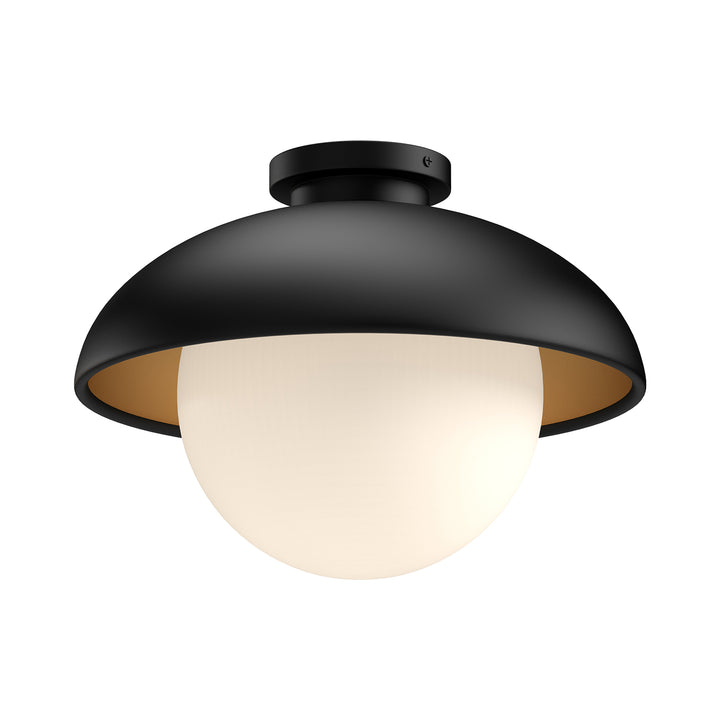 Alora Mood rubio FM522012MBOP Ceiling Light - Matte Black/Opal Matte Glass