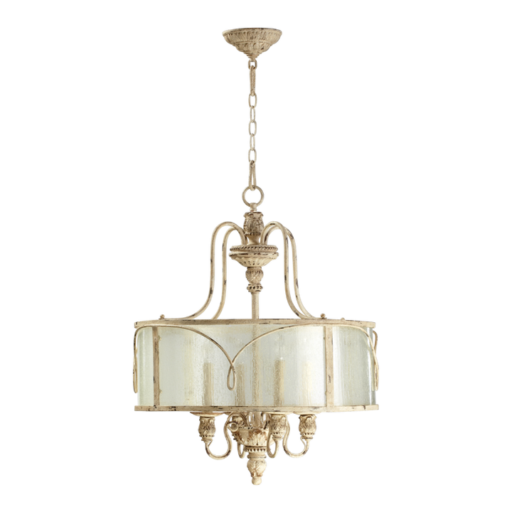 Quorum Salento 8006-4-70 Chandelier Light - Persian White