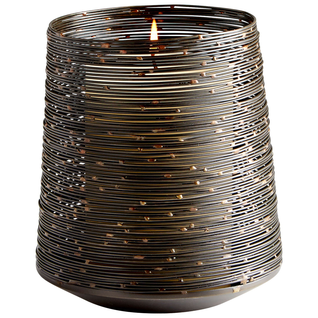 Cyan 09701 Candle Holders - Antique Black