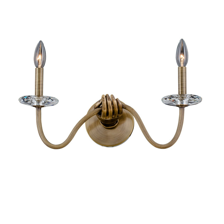 Kalco Venus 517721HBR Wall Sconce Light - Historic Brass