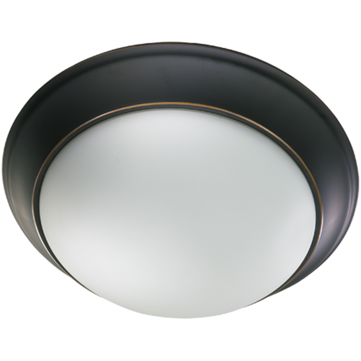 Quorum 3507 Satin Opal Ceiling Mounts 3507-17-95 Ceiling Light - Old World, Walnut/Weathered Oak/