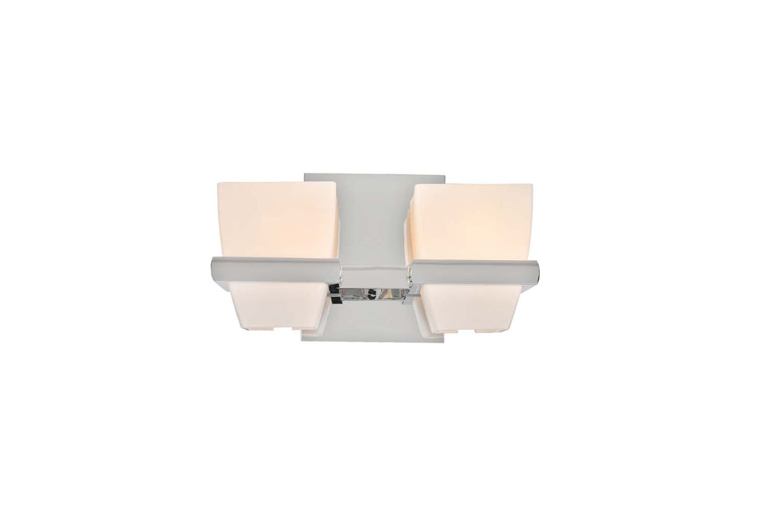 Kalco Malibu 311632CH Bath Vanity Light 10 in. wide - Chrome